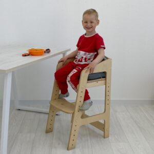 Растущий стульчик "Непоседа" для детей от 2 до 10 лет с комплектом подушек